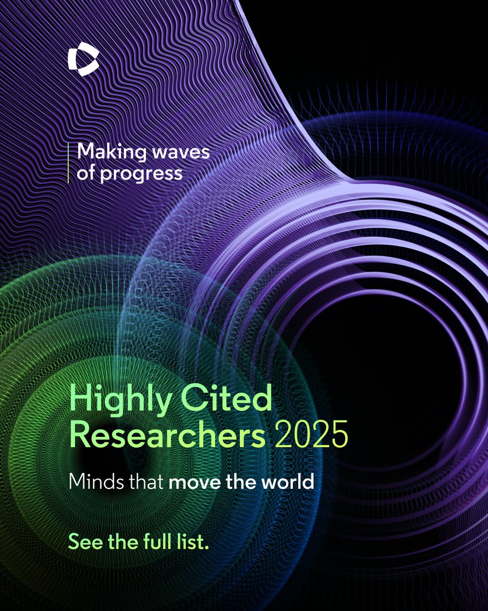 Clarivate tweet media