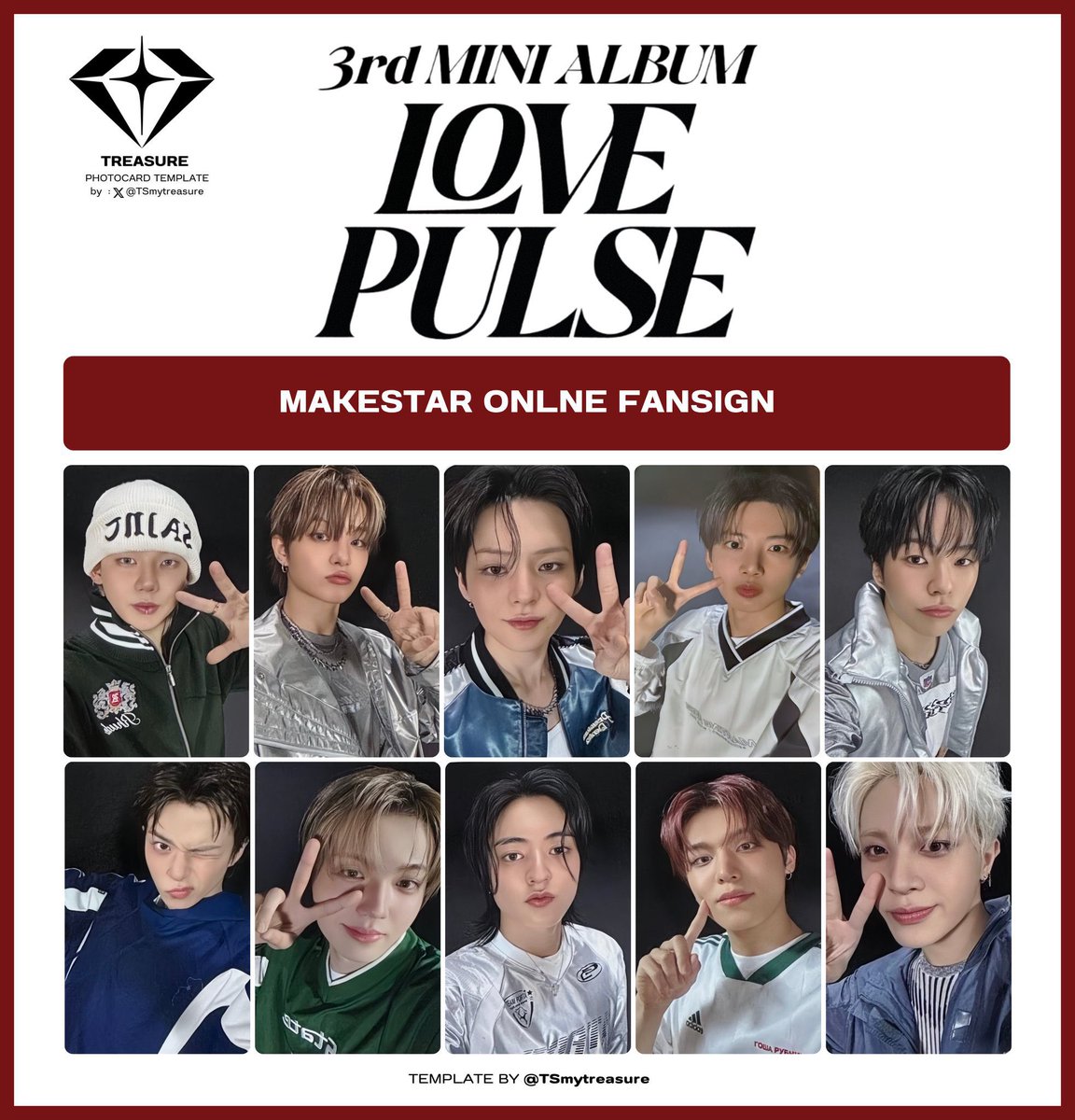 HeidzTreasure's tweet photo. WTS | LFB TREASURE LOVE PULSE - SEALED
SET: Album + POBs
*NY Music
*Makestar
*Weverse
(see thread for set option/reference)
Php500 - Option 1
Php1,000 - Option 2
-prio payo
-piro option2 buyer
-prio will buy 3 or more sets
#Treasure #Teusell https://t.co/zPCgm8xyOU