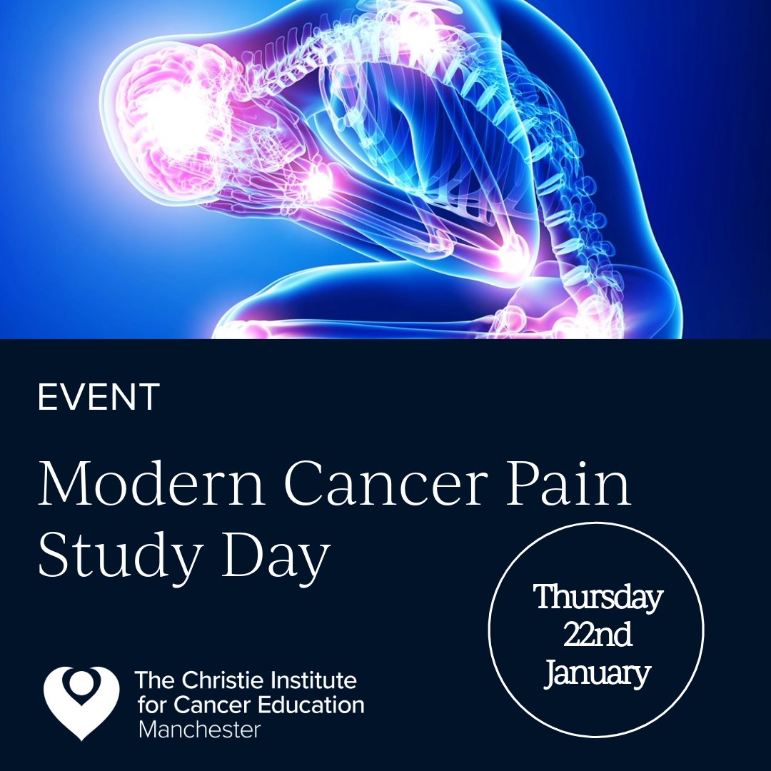 The Christie Institute for Cancer Education tweet media