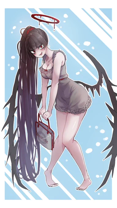 ツルギのスパコラボ妄想(微修正) #ブルアカ