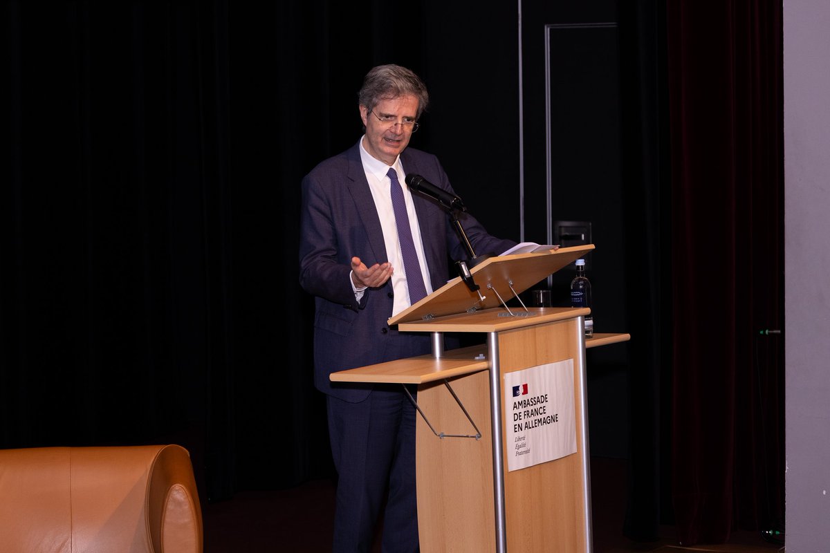 EsterDavanzo's tweet photo. "We need to do with digital sovereignity what we did in 1952 with coal and steel" @Amb_Delattre  thank you for hosting @FRdigitale @iconomypartners @StartupVerband @esn to showcase virtuous examples of European companies building global leaders. @FranzBotschaft https://t.co/2lYTaoebyb