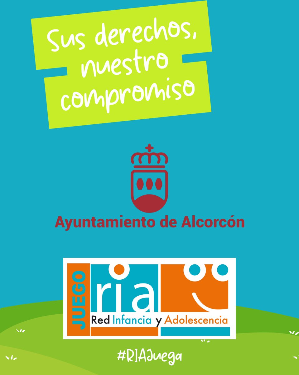La RIA Juega. Sus derechos, nuestro compromiso.
Alcorcón, miembro de la Red programa diferentes actividades que ponen en valor el derecho al juego.
📍22 de noviembre: Fiesta Emoji Day, tarde de juegos, música y creatividad⤵️
📲 <a href="/AytoAlcorcon/">Ayuntamiento de Alcorcón</a>
#20N #RIAInfancia #RIAJuega #Alcorcón