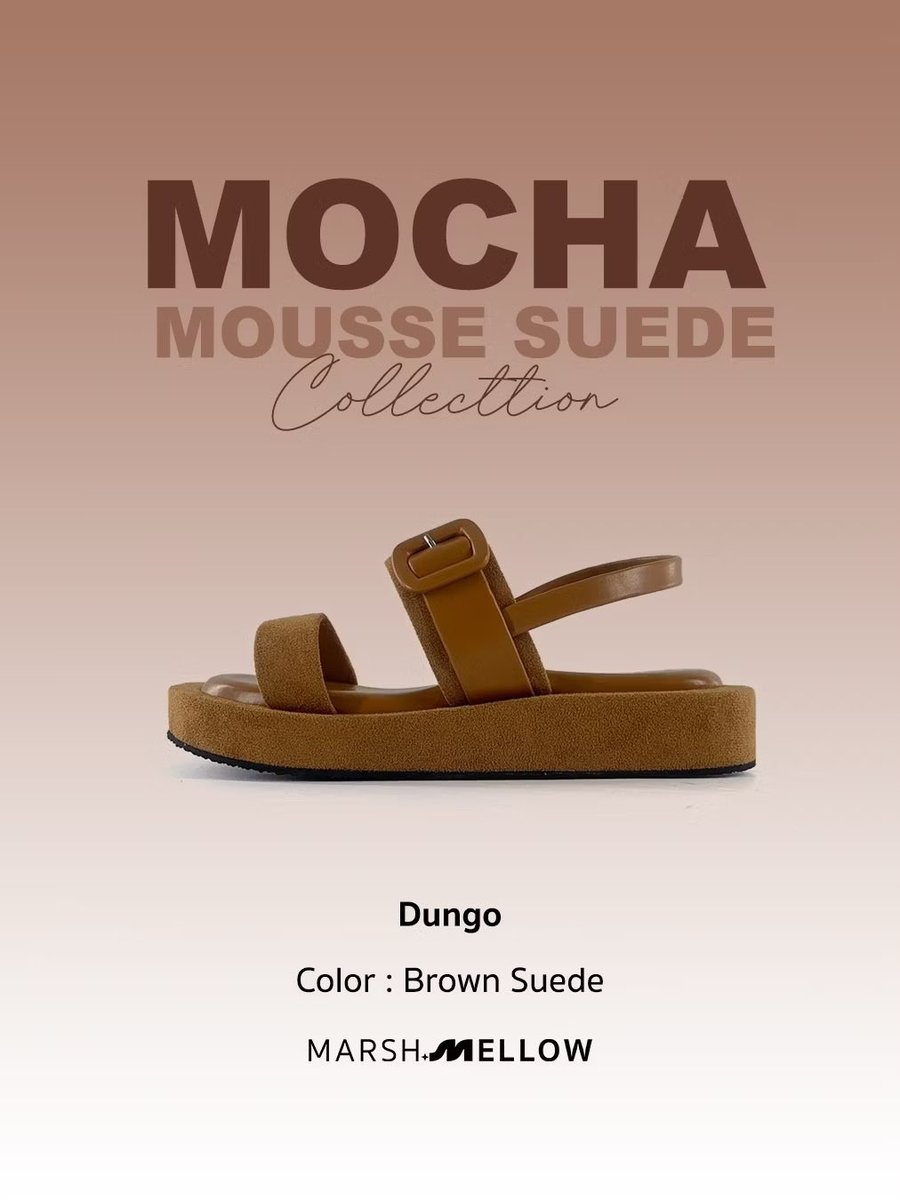 DhxtzyJaehyun's tweet photo. ￼MOCHA MOUSSE SUEDE COLLECTION - MARSHMELLOW น้องรองเท้าผ้ากำมะหยี่🤎

https://t.co/4eCTrkzb9S

#mashmellow #รองเท้าmashmellow
#รองเท้า https://t.co/TahyDfNWkz