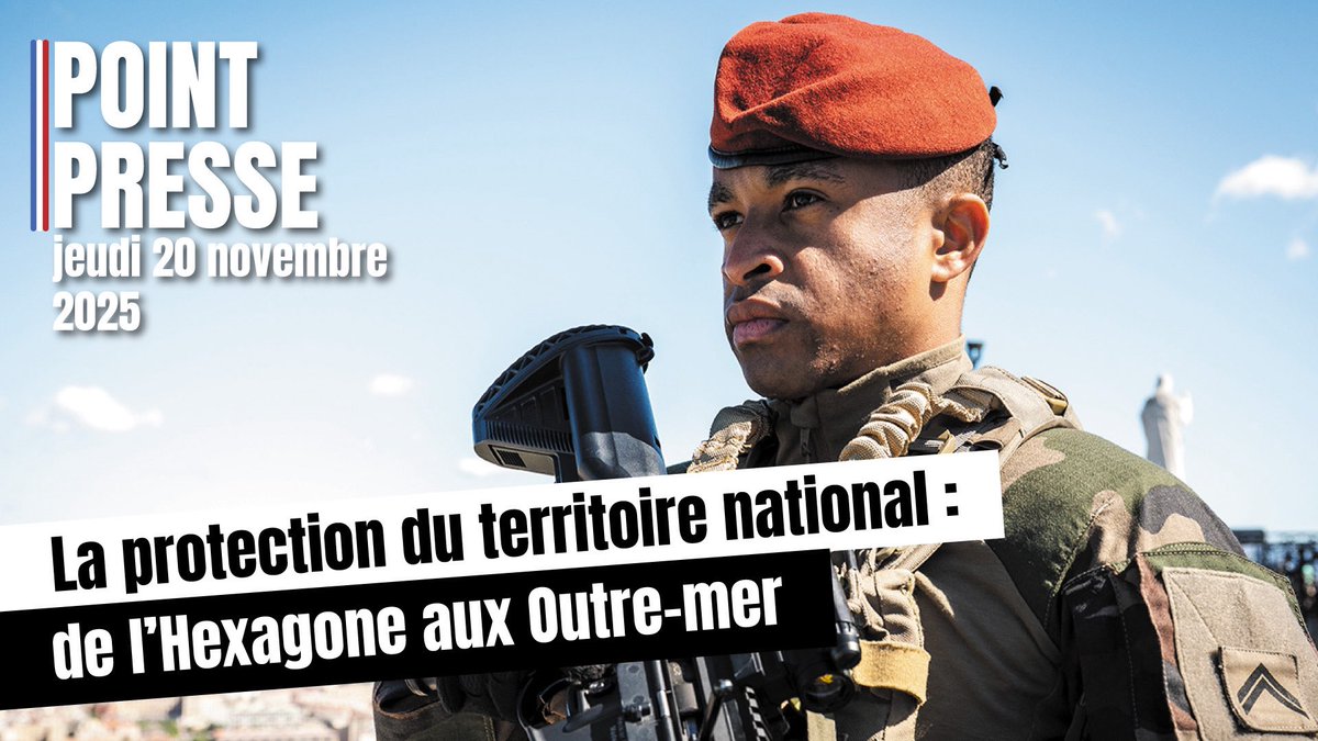 Armees_Gouv's tweet image. 🎙️ Point Presse | Demain, à Balard, le général de brigade Éric Chasbœuf, commandant l&apos;état-major interarmées du territoire national métropolitain, et le général de division aérienne Géraud Laborie, commandant supérieur des @FAG_Officiel et commandant de la base de défense de…