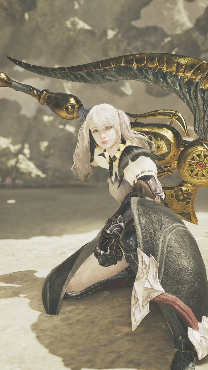 たまにはかっこいい感じで。