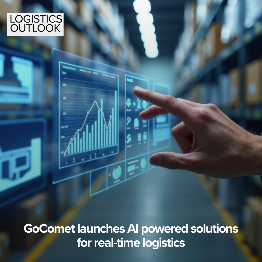 LogiOutlook's tweet image. GoComet goes next-gen! 

The company launches new AI-powered solutions that analyse data, detect risks &amp;amp; boost real-time decision-making in logistics.

Read more - logisticsoutlook.com/logistics/goco…

@gocometcom 

#GoComet #LogisticsTech #SupplyChainInnovation #Automation #logisticsoutlook