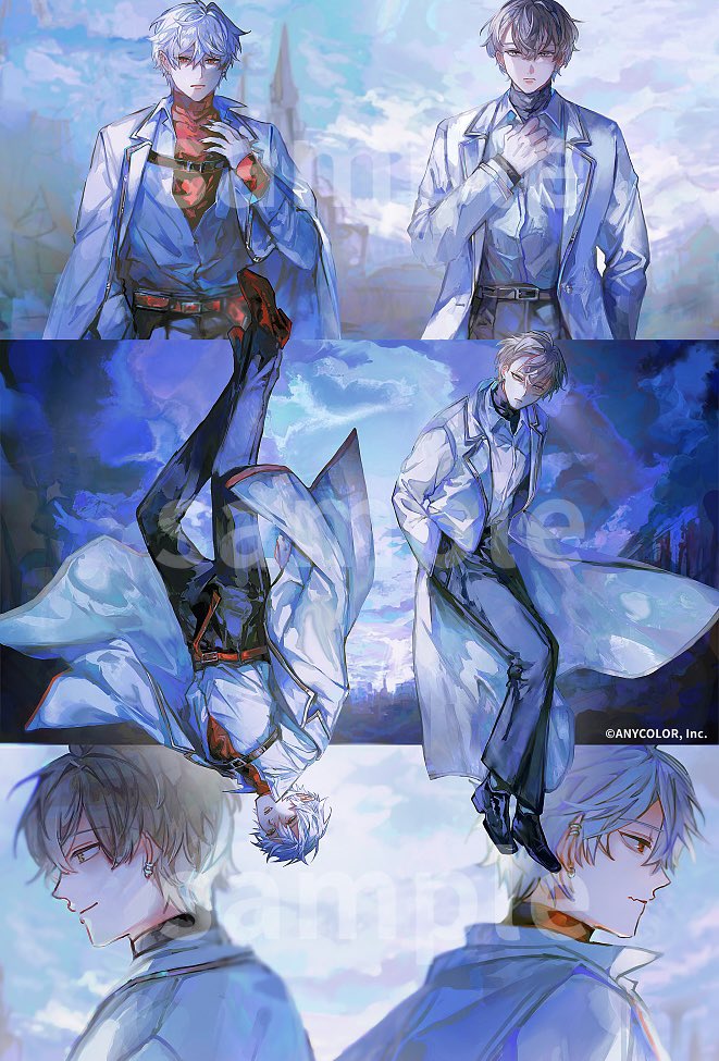 にじさんじ所属　加賀美ハヤト様、葛葉様
MY FIRST STORY × HYDE様「夢幻」Vocal cover
イラストを担当させていただきました。