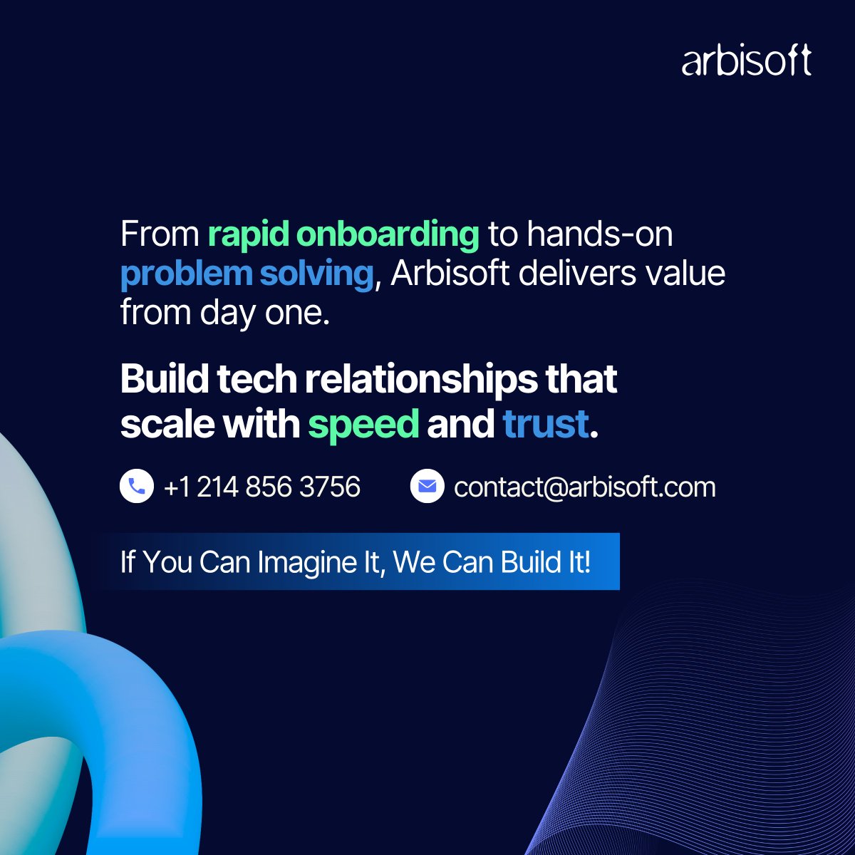 arbisoft's tweet image. Speed isn’t a promise at Arbisoft; it’s the experience clients feel on day one.
Patrick MacLachlan, Senior Director at @elasticpath, saw this happen in real time. 

Reach out to build with #Arbisoft: tinyurl.com/423p643f

#Testimonial #TechPartnerships #DigitalInnovation