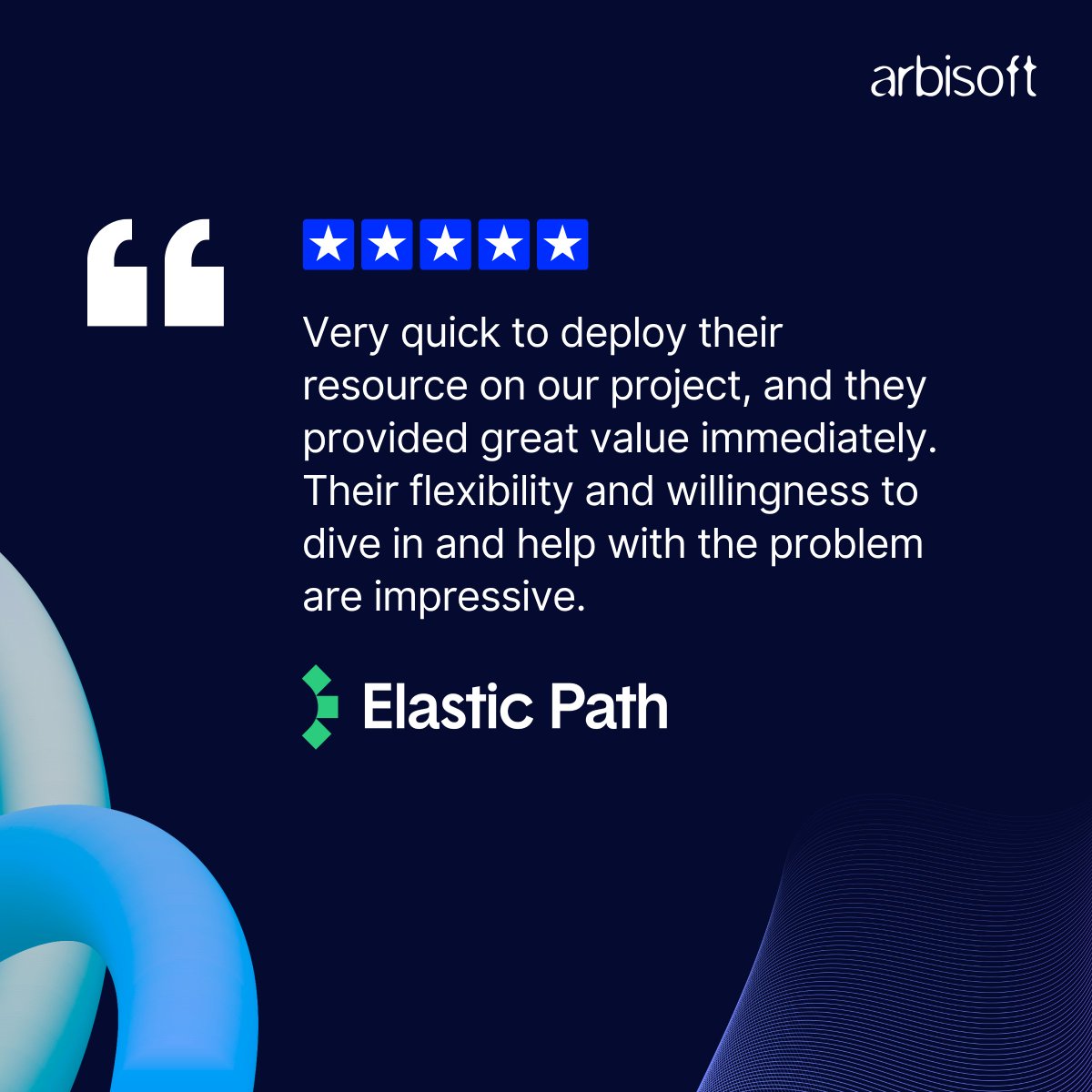 arbisoft's tweet image. Speed isn’t a promise at Arbisoft; it’s the experience clients feel on day one.
Patrick MacLachlan, Senior Director at @elasticpath, saw this happen in real time. 

Reach out to build with #Arbisoft: tinyurl.com/423p643f

#Testimonial #TechPartnerships #DigitalInnovation
