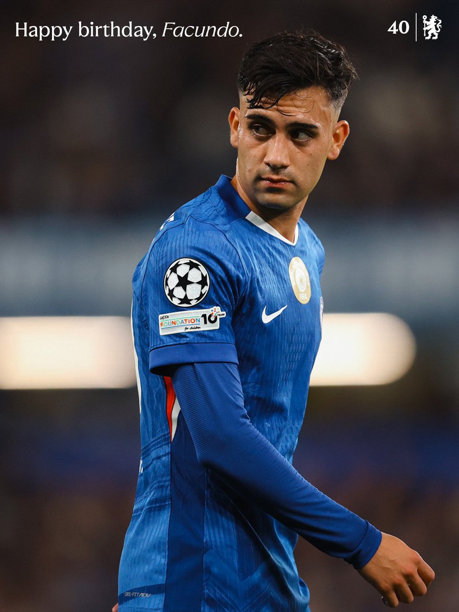 ChelseaFC's tweet image. We hope you have a great day, Facundo. 🎈