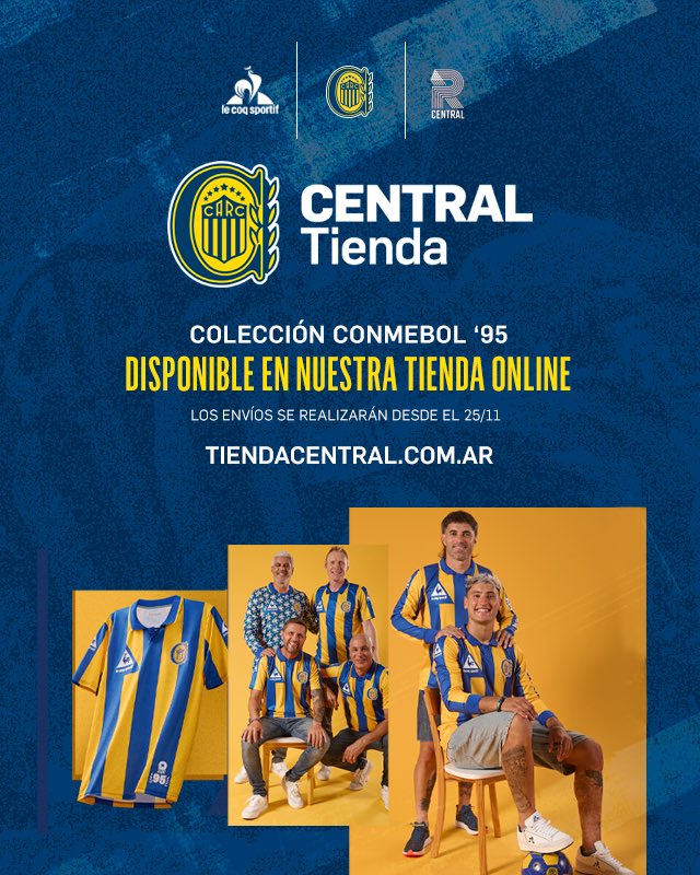 🏆¡30° ANIVERSARIO DE LA CONMEBOL 1995!
Miércoles 19/11 desde las 14hs en tienda estadio.

10% de descuento para socios 
                               +
• Naranja Planz → 3 cuotas sin interés
• Banco Municipal → 6 cuotas sin interés
• Banco Santa Fe → 9 cuotas sin interés