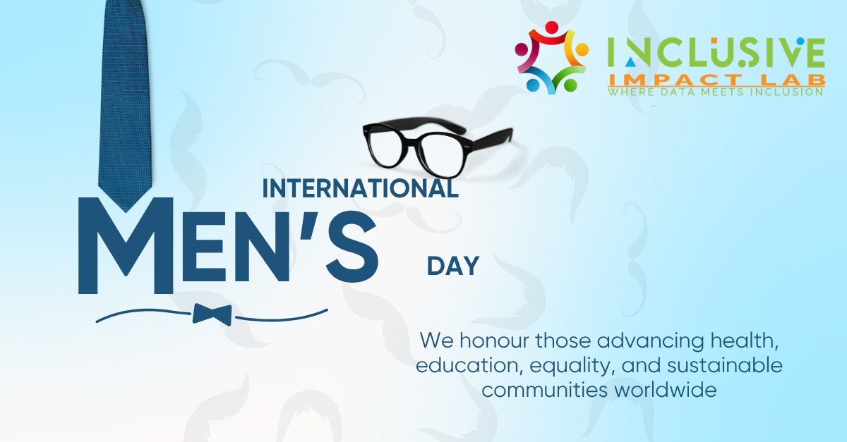 InclusiveL_Lab's tweet image. At #IIL we celebrate men in all their diversity, different journeys, identities, strengths, and stories.
#InternationalMensDay #MensDay #MensDay2025 #MensHealth