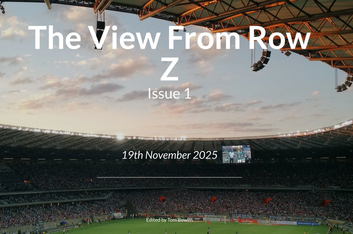 RowZMag's tweet photo. 🚨 NEW: Launching our all-new online football magazine!

Featuring rich and entertaining football stories both globally and domestically, the first-ever issue of The View From Row Z is out now!

Click the link below for more!

https://t.co/evaO6Pn2iW https://t.co/SrqR28D9oi