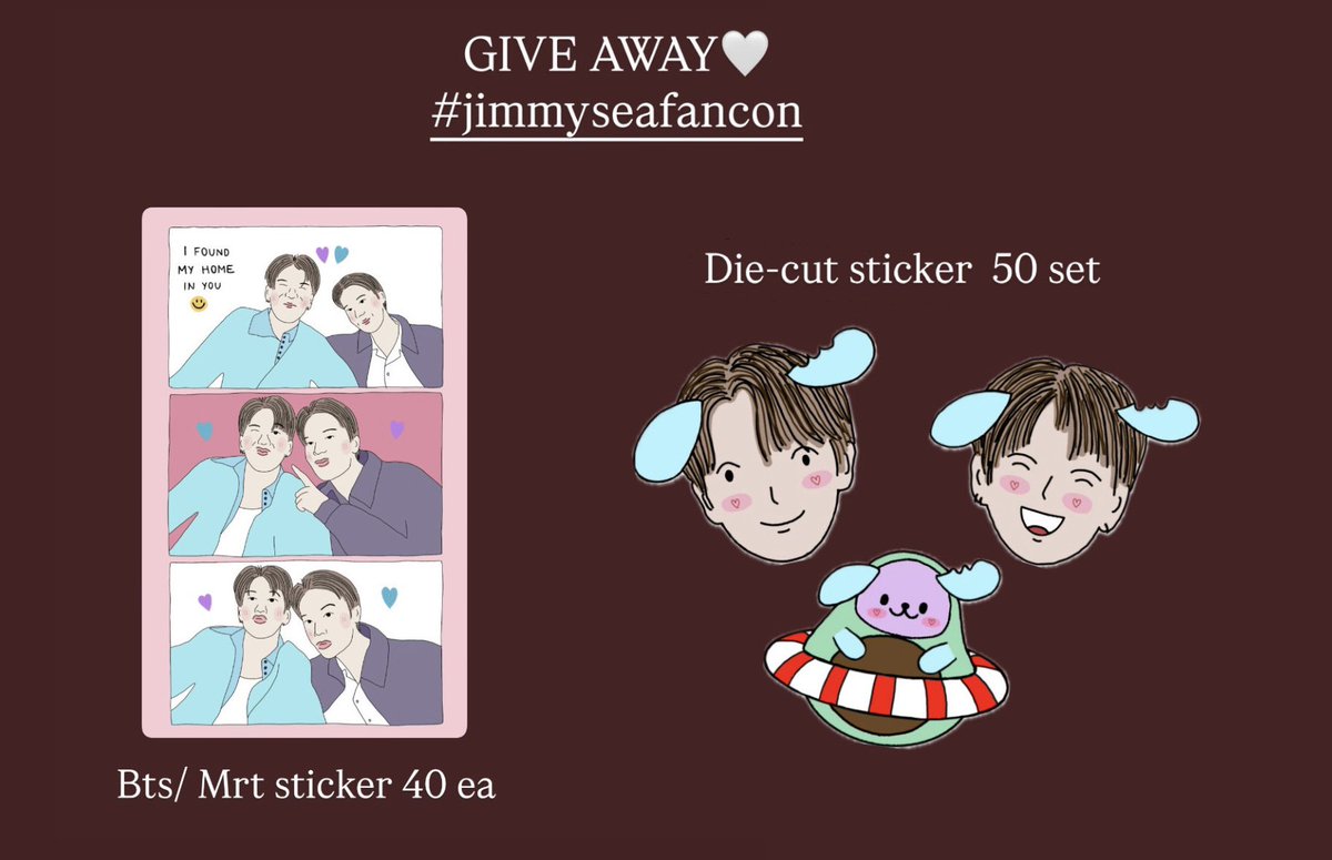 sunfloweriann's tweet image. Jimmysea’s fancon giveaway 🩵💜

คือว่ามีสตกงอกเพิ่มมาด้วยง่ะ มารับน้องไปเลี้ยงหน่อยนะคับ🥺

#JimmySeaFancon
#jimmysea 
#jimmyyjp #sea_tawinan