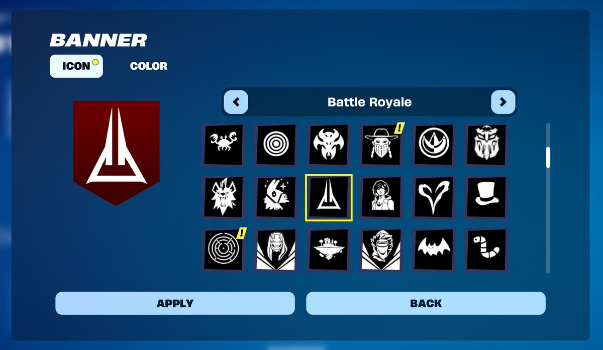 Rezztro's tweet image. THE SEVEN'S LOGO HAS BEEN GRANTED TO EVERYONE AND IS NOW AVAILABLE TO EQUIP AS YOUR BANNER IN THE LOCKER! 🔥👀

#Fortnite