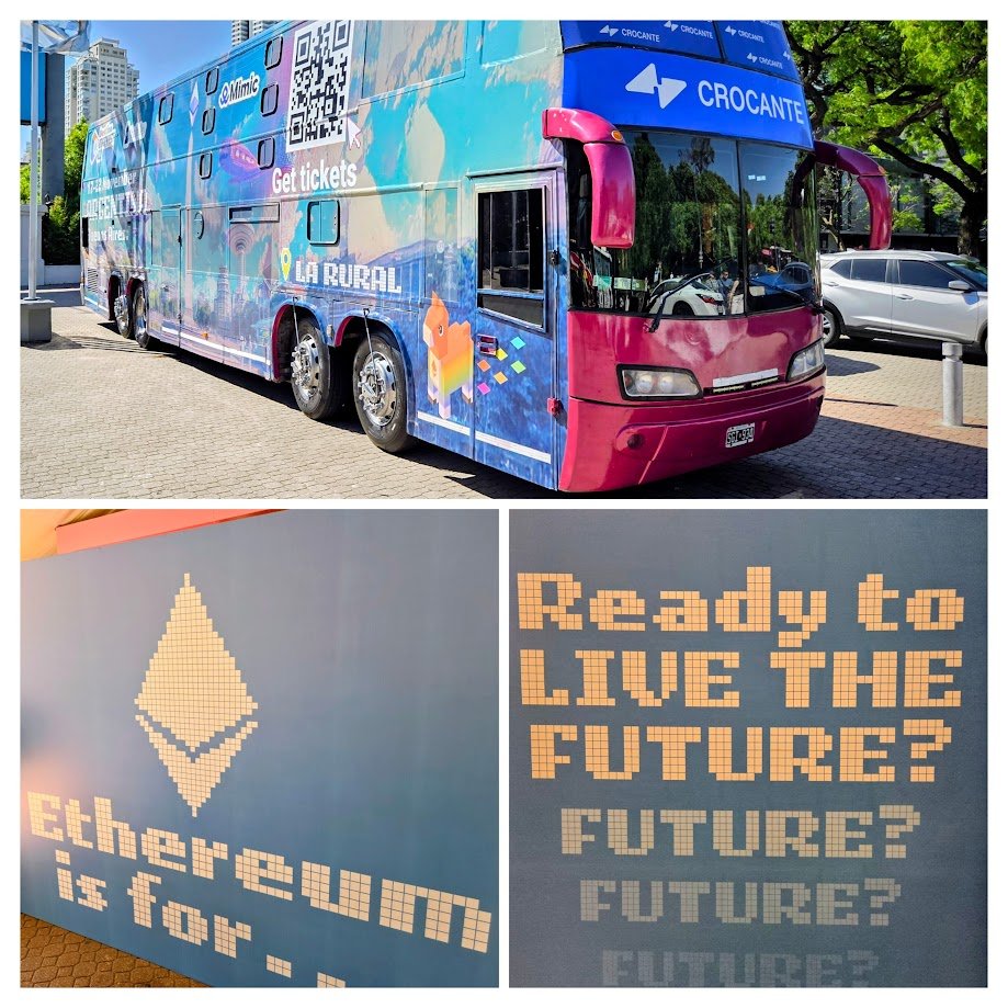 arkivnetwork's tweet image. Get on board the Web3 Database bus! 

@EtherArgentina Hackathon today @EFDevcon 

$5000 prize pool
24 hr submission window

Info (in Spanish) taikai.network/ethargentina/h…