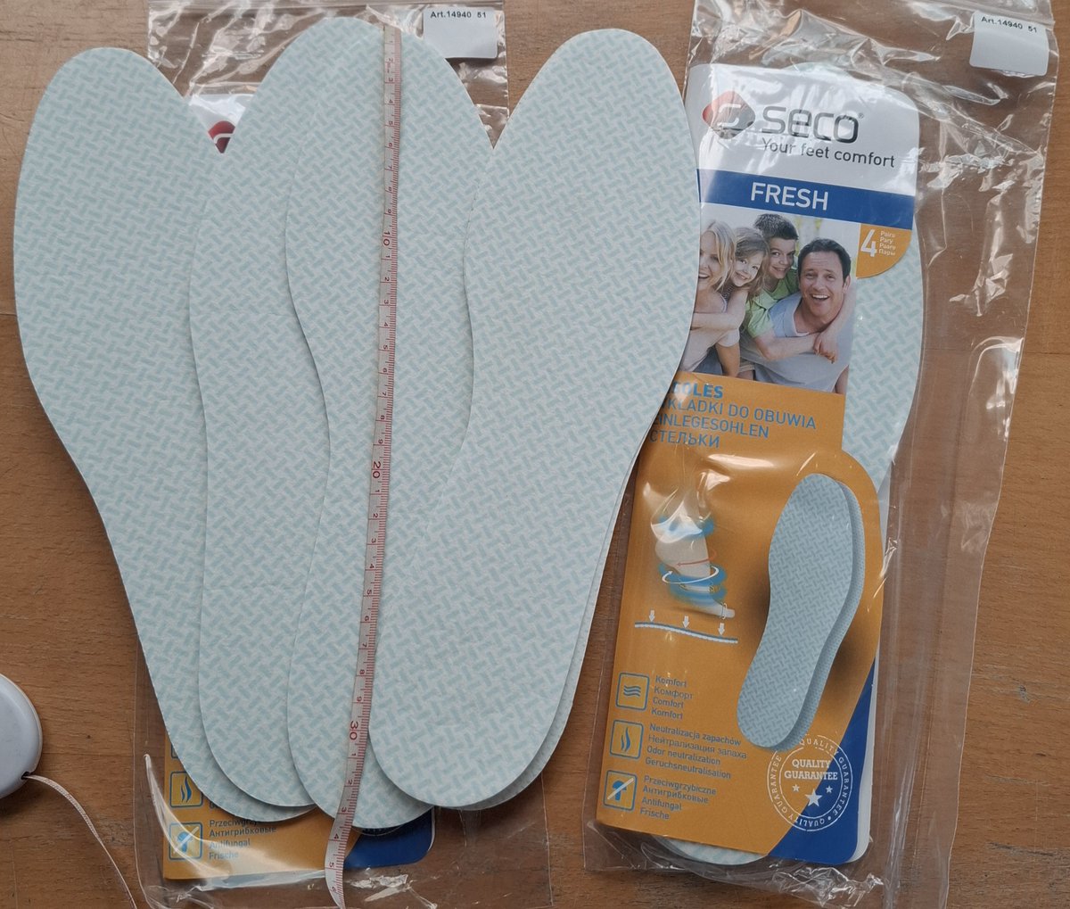 Iekšzoles bieži iznēsājas ātrāk kā paši apavi. 
Vai zini, kas ir labs piedāvājums? 4 iekšzoles tikai par 1,39€!
Īpaši lieli izmēri no 47. līdz 52.
apavi40plus.lv/lv/iekszoles-u…