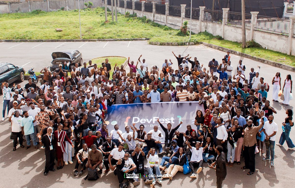 tech_apostle1's tweet image. I pulled up at DevFest @gdgadoekiti 2025 Last attended in 2023, so it felt great to be back, the community is thriving!

Loved reconnecting with old friends and catching powerful sessions from the speakers.

#DevFestAdoEkiti2025 #DevFestAdoEkiti #gdgadoekiti #hellogemini