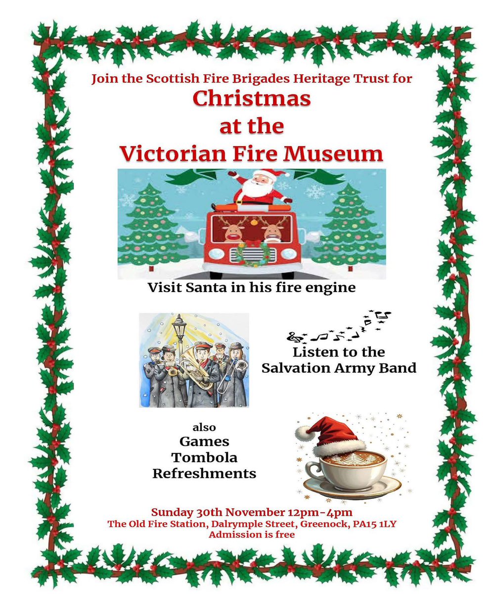 Come along and get in the Christmas spirit. Free Parking.