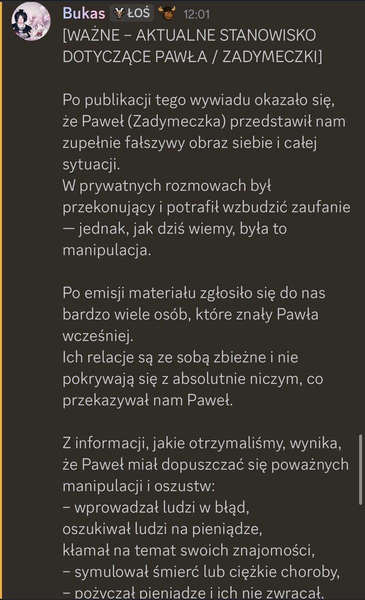 mamiczi's tweet photo. Oficjalne stanowisko chłopaków co do podcastu🚨 https://t.co/qoNxaXBZED