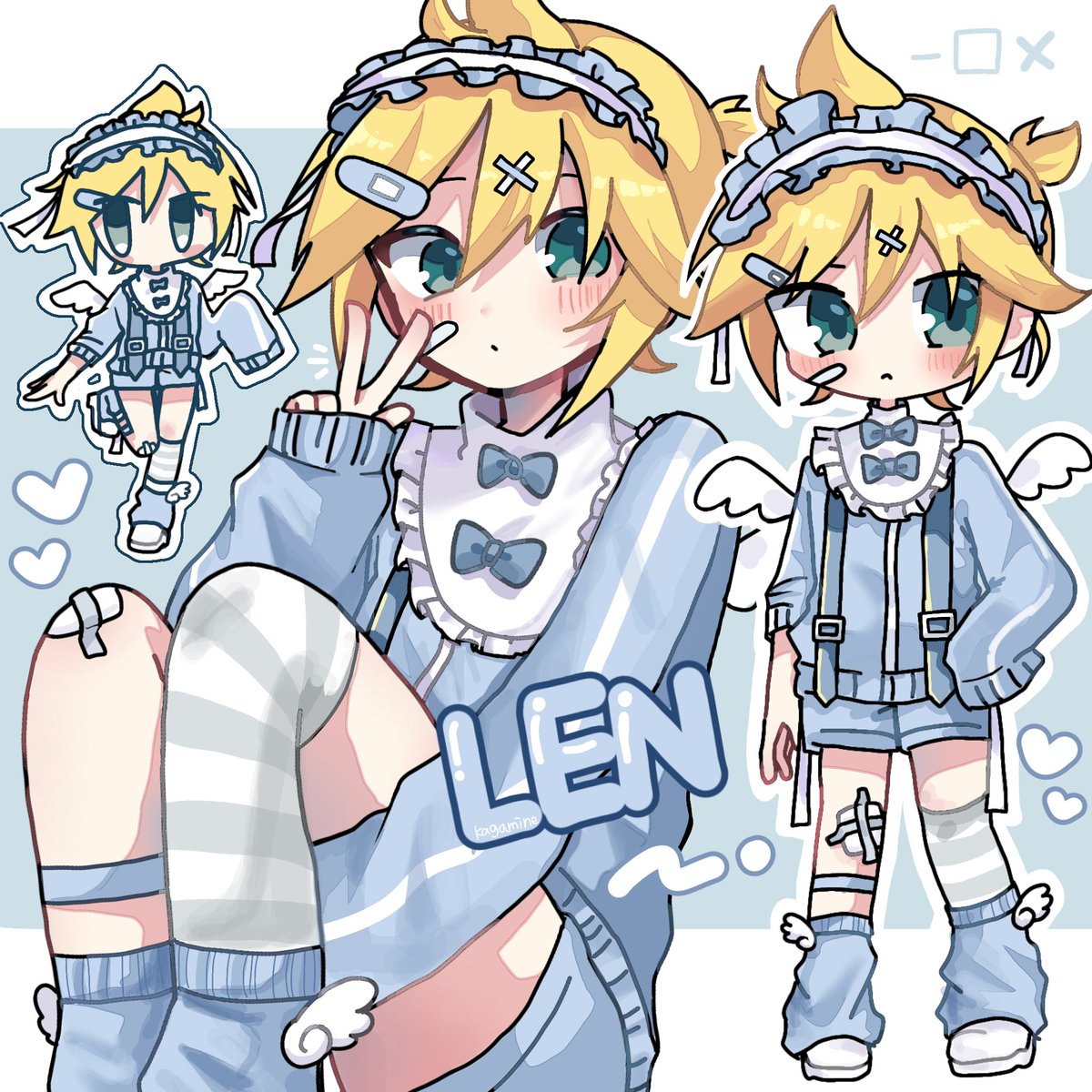 #鏡音レン
天使界隈なレンくん〜