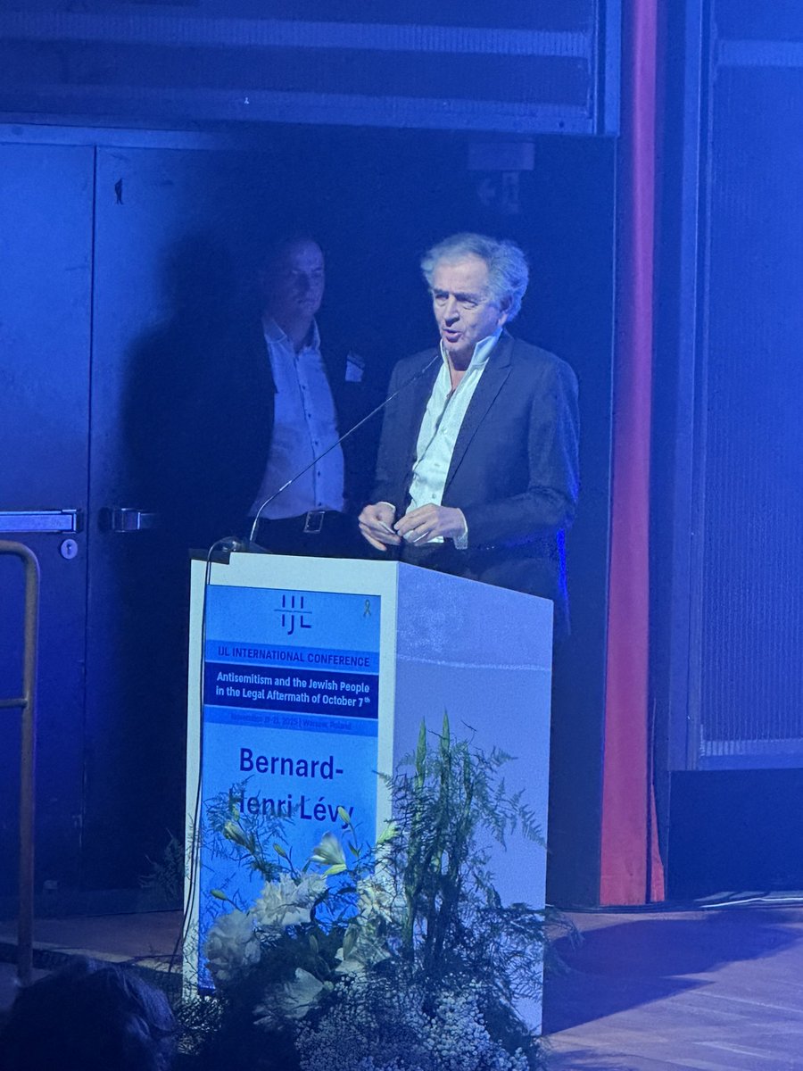 Not all heroes wear capes. 

<a href="/BHL/">Bernard-Henri Lévy</a> has been a source of moral clarity &amp; courage on the frontlines of a raging war for hearts &amp; minds - that normalized ever-mutating lethal antisemitism, including its modern strain of antizionism - in int’l institutions, university campuses,