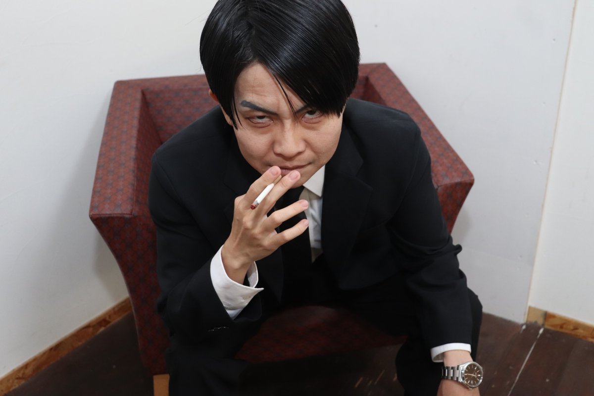 kyuCOSAC's tweet image. ワルな顔！！

この時の兄さんも、目ヂカラあってギラギラしてますからね〜