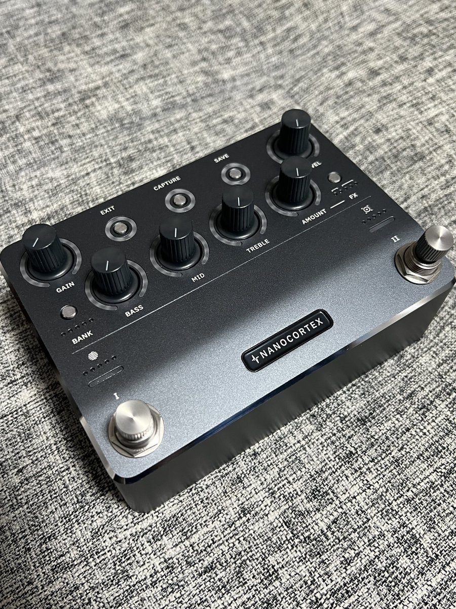 rui0625_'s tweet image. My new gear…
Neural DSP Nano Cortex
ずっとQuad Cortex検討してたけど、結局省スペース化と持ち運びの利便性を取った😇
使いこなせるかわからんけど勉強しながら遊ぶ
でかい音で出すの楽しみだ！
#NeuralDSP #NanoCortex