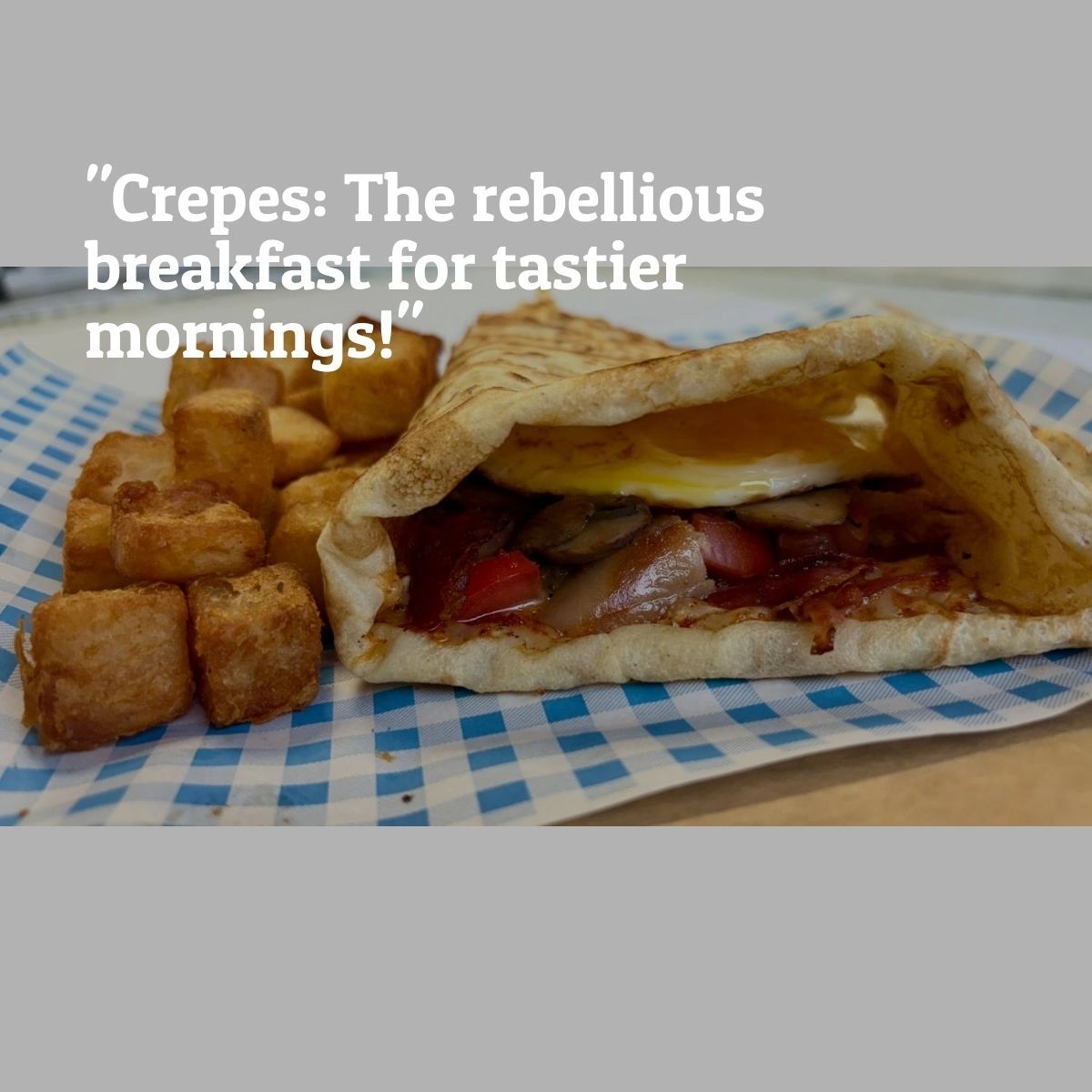 KKCateringUK's tweet image. Forget sad sandwiches and lukewarm beige buffets. Breakfast crepes are the rebellious start to a day that actually gets people talking. Who&apos;s with us? #EventProfs #WorkPerks