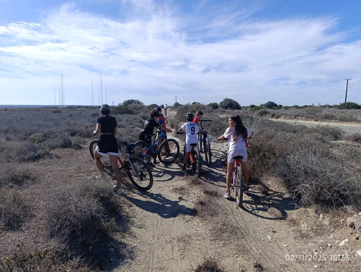 Bases Environmental Department and Kourion Municipality brought adults and children together for a Cycling &amp; Cleaning Day at Akrotiri Salt Lake last week. Well done to all 👏

#BritishBases #Cyprus #SBAs #CleanUpDay #Cycling