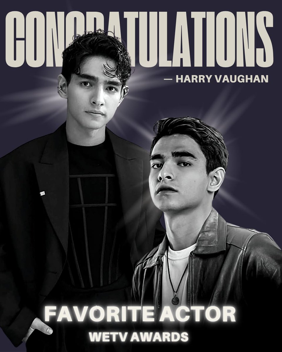 havanity_ofc's tweet image. Selamat kepada Harry Vaughan yang telah memenangkan penghargaan “Favorite Actor” di WeTV Awards!
Kami semua benar-benar bangga melihat perjalananmu sampai ke titik ini. Peranmu sebagai Lucas di series Duren Jatuh bukan cuma berhasil bikin banyak orang jatuh hati, tapi juga…