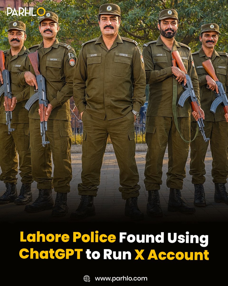 parhlo's tweet image. Lahore Police Accidentally Posted a ChatGPT-Generated Update on X After Forgetting To Remove the Prompt Header — Turning a Routine Meeting Into an Unintended AI Cameo.

#LahorePolice #ChatGPT #SocialMediaFail #PakistanNews