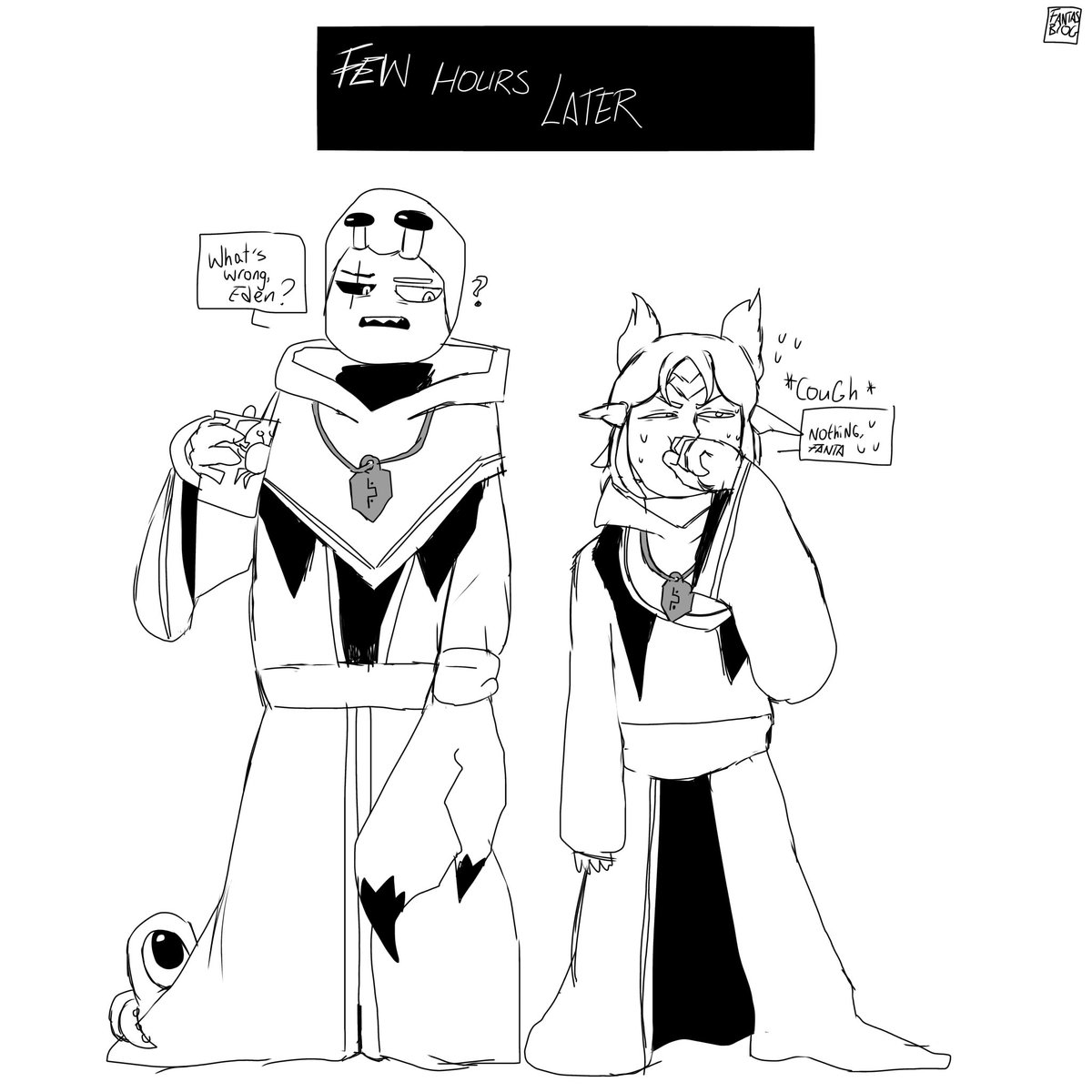 fanta_blog's tweet photo. Oh no….
[ hexa sans shave Fanta’s hair turned into a bald.]
Eden by @anchoxvy 
#sans #hexasans #hexasona #euclydiarises https://t.co/u2FlhWJowE