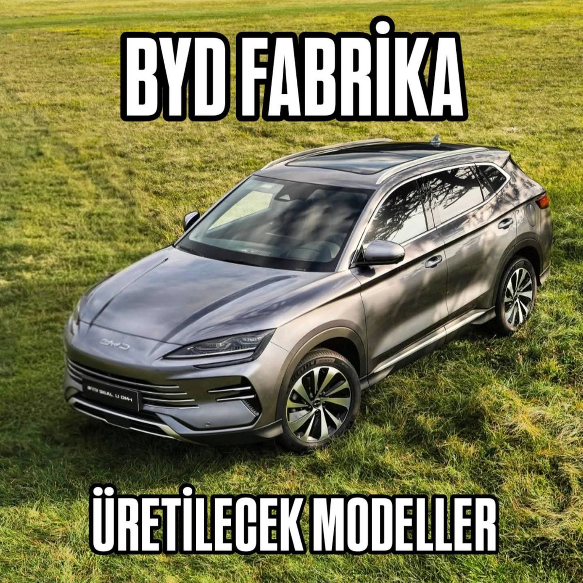 murattosunMSE's tweet image. BYD Türkiye Fabrikası'nda BYD Seal U PHEV ve Atto 3 PHEV üretilecek.
Banttan ilk model 2026 son çeyrekte inecek.
.
Marka haberi, ücretsiz reklam.