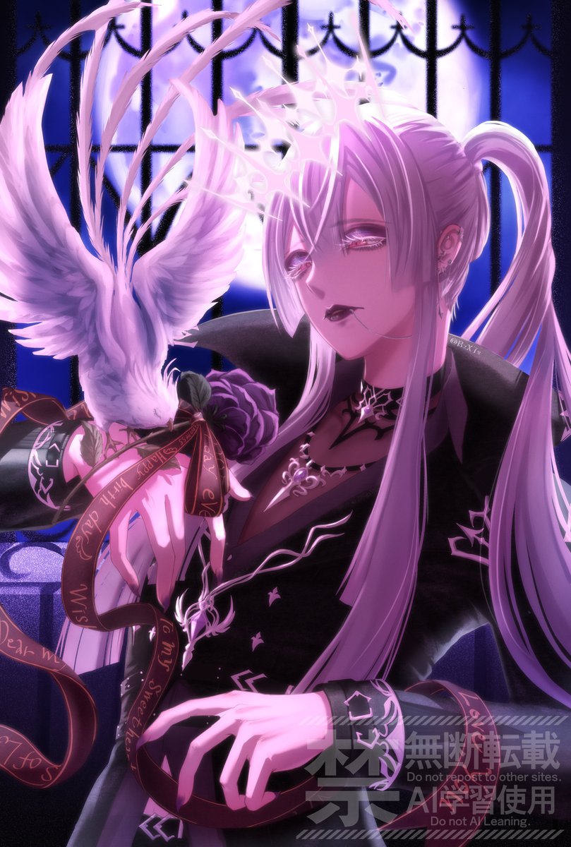 勝手にお借りして描かせて頂きました🫶✨めちゃ楽しかったのだ〜！！ｱﾘｶﾞﾄﾈ💜
幸多からんことをお祈り申し上げまする🌹🎂🪽