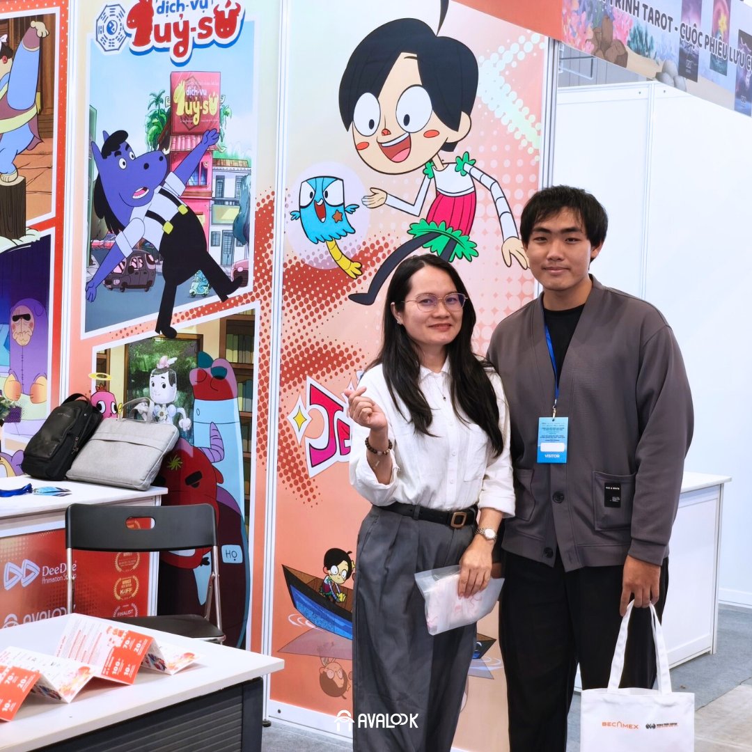 Avalookstudio's tweet photo. Big thanks to everyone who visited, supported, and shared your thoughts with Avalook and the Sáng Ý Group team throughout the event, and see you at the next event! 🙌 https://t.co/ALPum22EHH