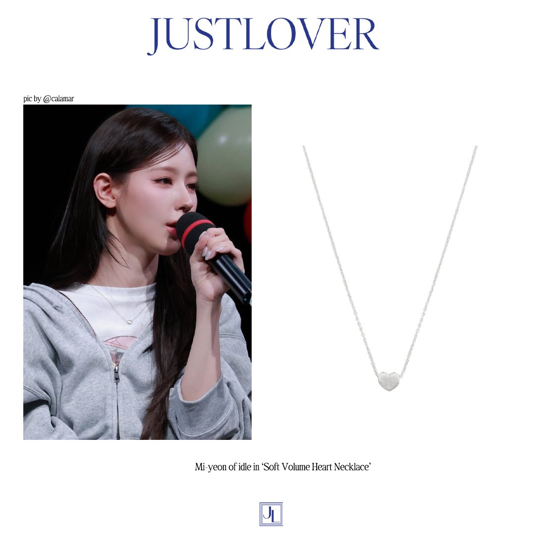 justloveroutfit's tweet image. 미연 251115 팬사인회 착용 목걸이 정보💫 My Lover... Just Lover..... 💞💓💕💗💖💘💝

• 브랜드 : 저스트러버 
• 아이템 : 실버925 소프트 볼륨 하트 넥크리스
• 가격 : 52,000
• 링크 : justlover.co.kr/19/?idx=76
• 출처 : 미연님 인스타그램 / @ calamar 님📷