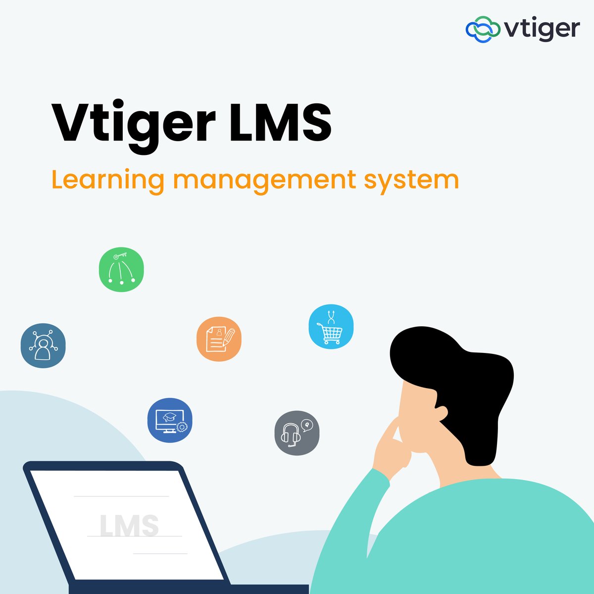 vtigercrm's tweet image. Learn how to present relevant products and professional training directly from  Vtiger CRM with the Vtiger Learning Management System (LMS). Watch our webinar to find out more! vcub.ly/1WGZXmem 

#VtigerLMS #LearningManagementSystem #VtigerCRM
