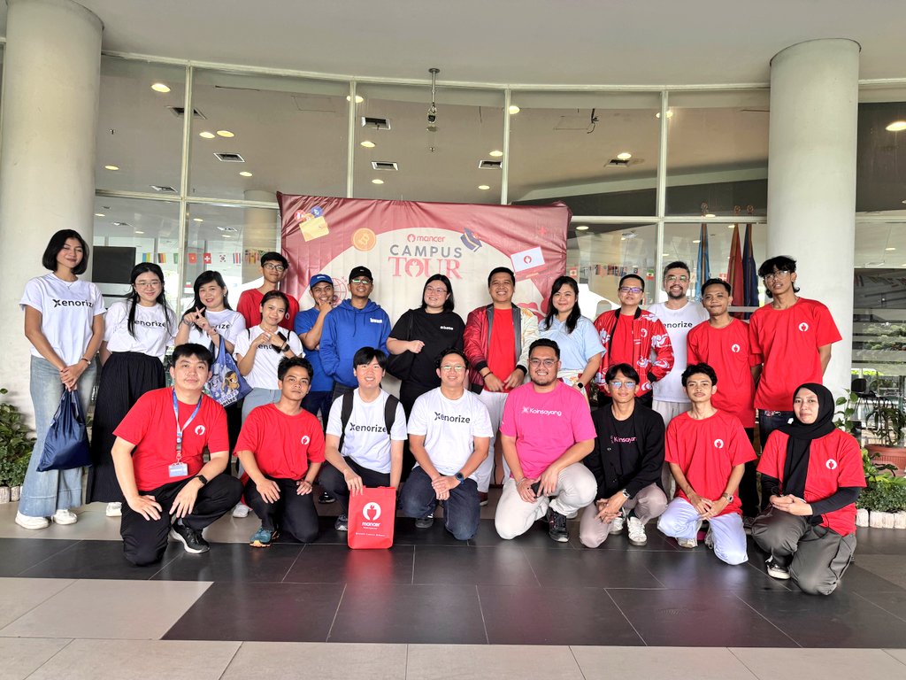 Terimakasih atas kesempatan yang diberikan oleh <a href="/MancerWork/">Boss Phii | Find Web3 Jobs</a> &amp; pengalaman tak terlupakan, semoga di masa mendatang bisa bekerjasama sebagai tim lagi.

Dan akhirnya, satu per satu mimpi bisa terwujud. Berdiri bersama para pemangku kepentingan Web3 Indonesia &amp; global 🔥.