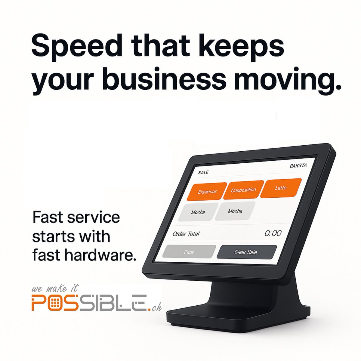 POSsible838415's tweet image. Customers expect fast, smooth service.
Strong POS hardware helps your team move quicker, handle more orders, and keep lines short — even during peak hours.
👉 See more at possible.ch
#POSsible #POSSystem #FastService #POSDevice #SwissTech #BusinessGrowth