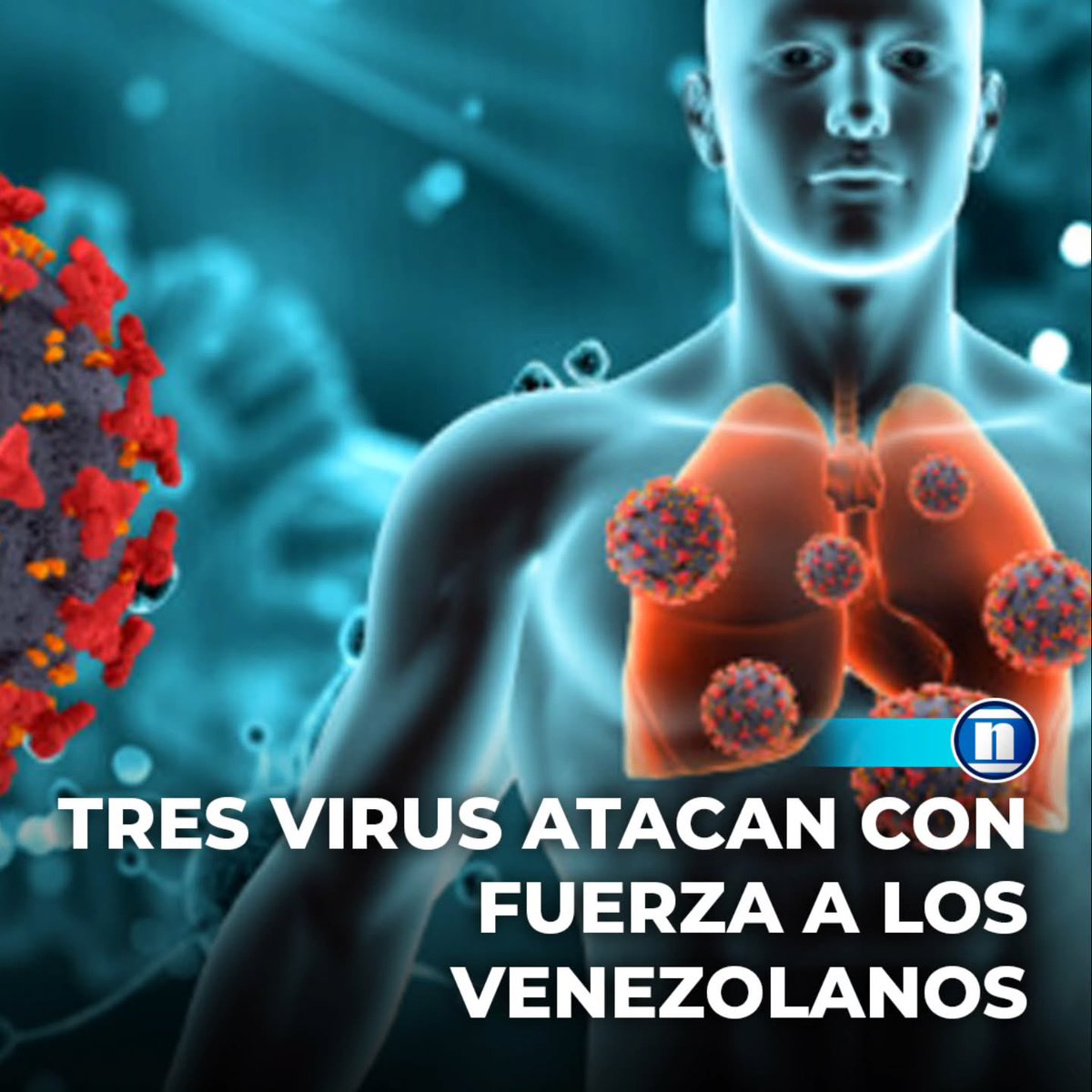 #19Nov #Venezuela #ReporteYaSalud 
Tres virus atacan con fuerza a los venezolanos. 

La influenza, el COVID-19 y el virus respiratorio sincitial, pueden contraerse al mismo tiempo o contraerlos uno tras otro.

Dra. Internista Rosa Khalil: “Una persona puede contraer dos o más