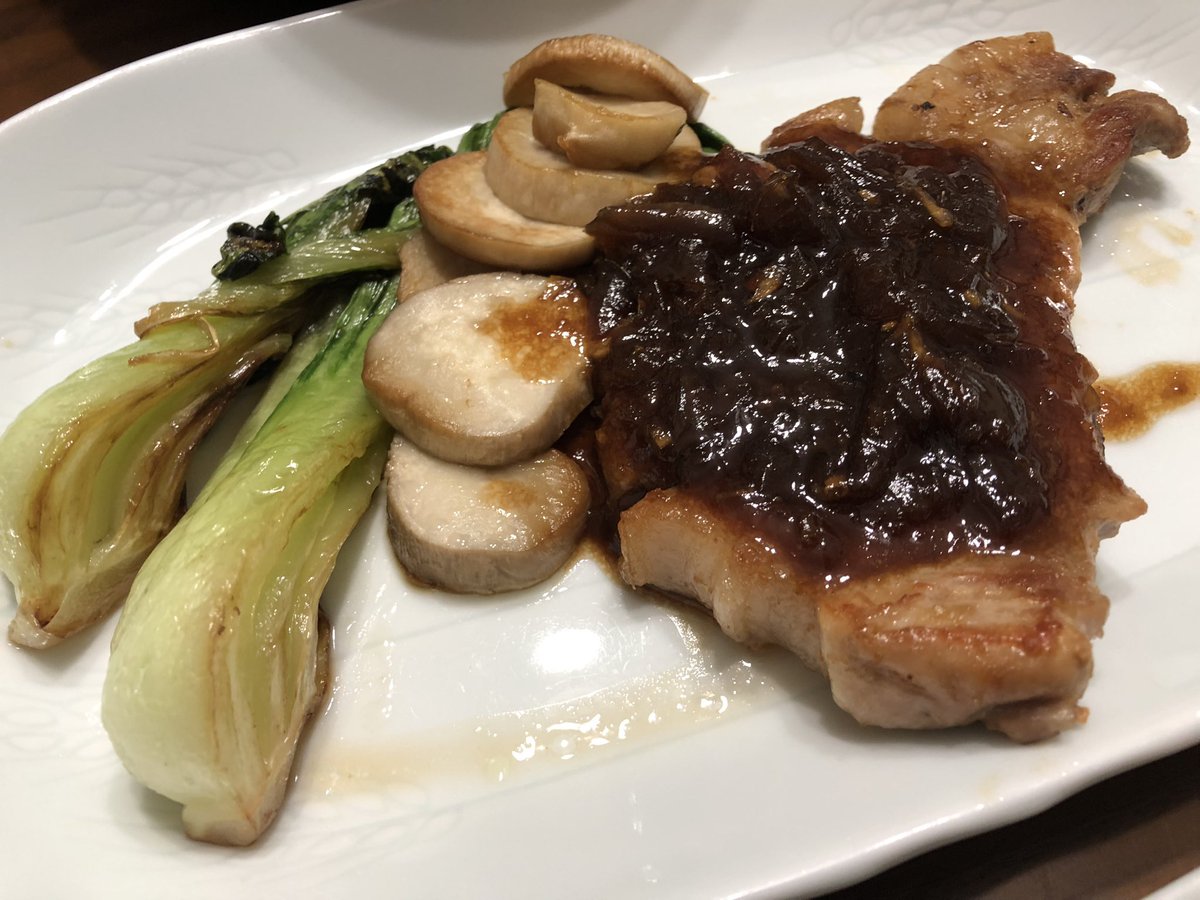 晩ごはんつくるのがんばった(・ω・)