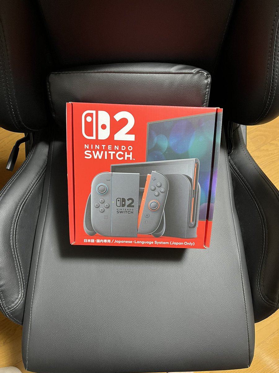 Taka20_20's tweet photo. Switch 2ゲットだぜ〜！ https://t.co/aqm3n561Pb