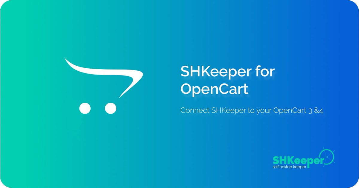 shkeeper__io's tweet photo. OpenCart project? Add crypto payments in minutes
SHKeeper module for OpenCart 3/4.
Check it on GitHub or OpenCart Marketplace.
Links: https://t.co/k5HHAqvNvT
https://t.co/G6DtEOgNn5
#OpenCart #crypto https://t.co/oVK9c7LF9b