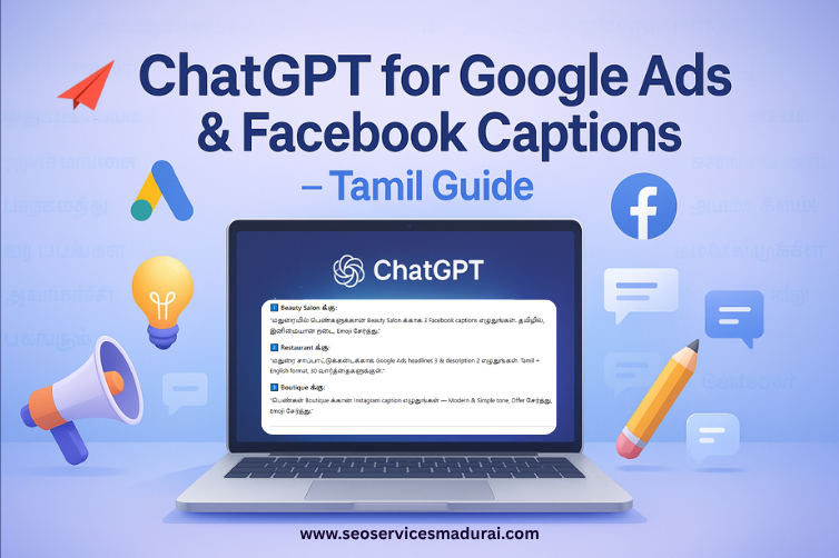 GegoSoftTech's tweet image. 🚀 ChatGPT பயன்படுத்தி Google Ads &amp;amp; FB Captions easy-ஆ எழுதணுமா?
இந்த சூப்பரான Tamil Guide உங்களுக்கு must-read! 🔥👇
🔗 zurl.co/lvpP0

#ChatGPTTamil #AIPower #AdCopywriting #TamilMarketing #SEOServicesMadurai #ContentCreatorTips
