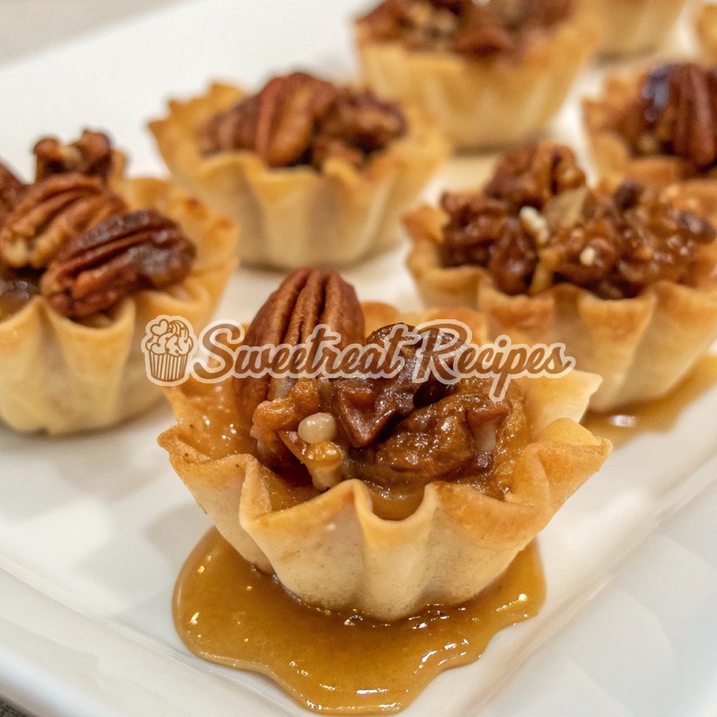 SweetreatRecipe's tweet image. Crispy Caramel Pecan Baklava Cups

☑️Ingredients:

12 sheets phyllo dough, thawed

1/2 cup unsalted butter, melted

1 cup chopped pecans

1/4 cup granulated sugar

1 tsp ground cinnamon

1/2 cup caramel sauce (store-bought or homemade)

#Crispy #Caramel #Pecan #Baklava #Cups