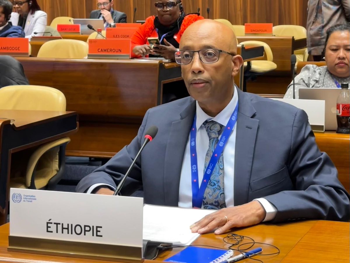 fanatelevision's tweet image. #Ethiopia Reaffirms Commitment to Social Justice and Decent Work at ILO Governing Body

@ETMissionGVA 

fanamc.com/english/ethiop…