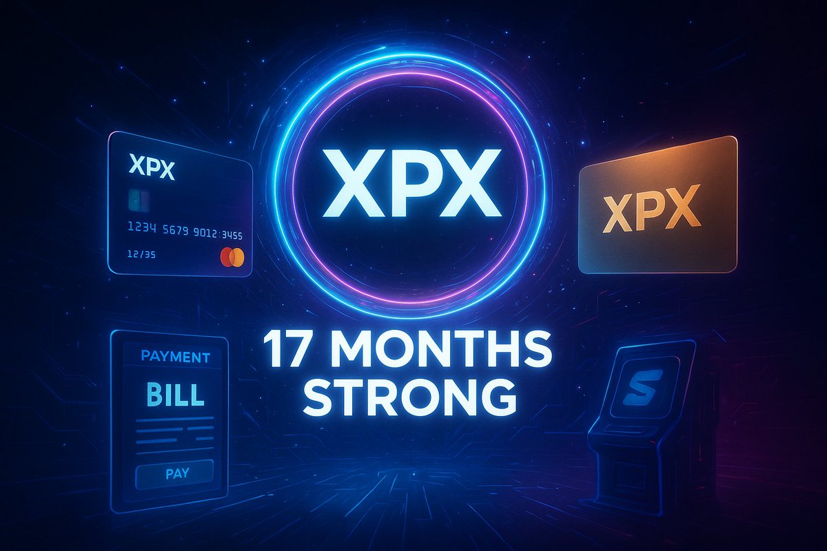 17 months of nonstop building and <a href="/XPXtoken/">XPX Token</a> is stronger than ever. Layer by layer the team has delivered real utility, real products, and real progress. This foundation is what creates long term winners. $XPX isn’t here for hype, it’s here to lead the next phase of crypto with