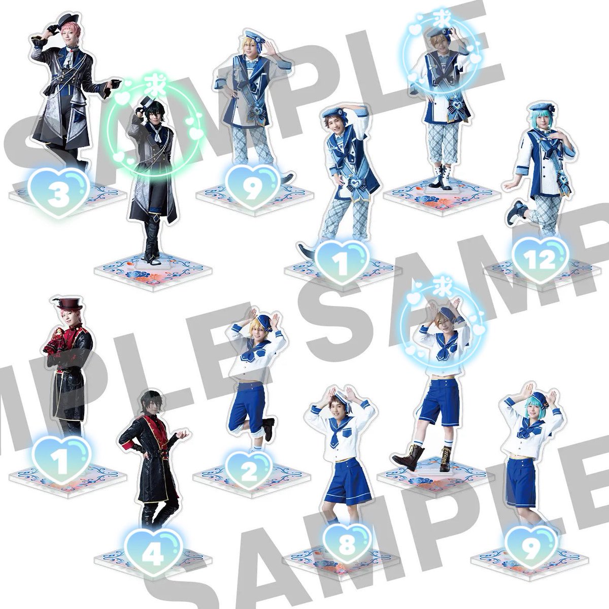 0 【交換 譲渡】あんステ Blessing Moment BM アクスタ チェキ風カード