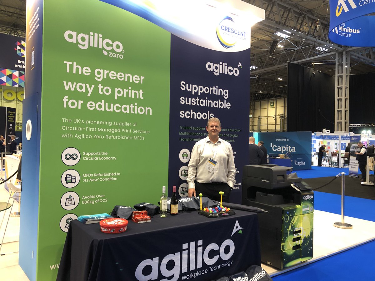 teamagilico's tweet image. We&apos;re excited to be at the Schools &amp;amp; Academies Show for the next couple of days at the NEC, Birmingham.

Our team is on-site and ready to talk all things #WorkplaceTechnology.

If you’re attending, do come and visit us. We’d love to chat.

#SAAShow #Education